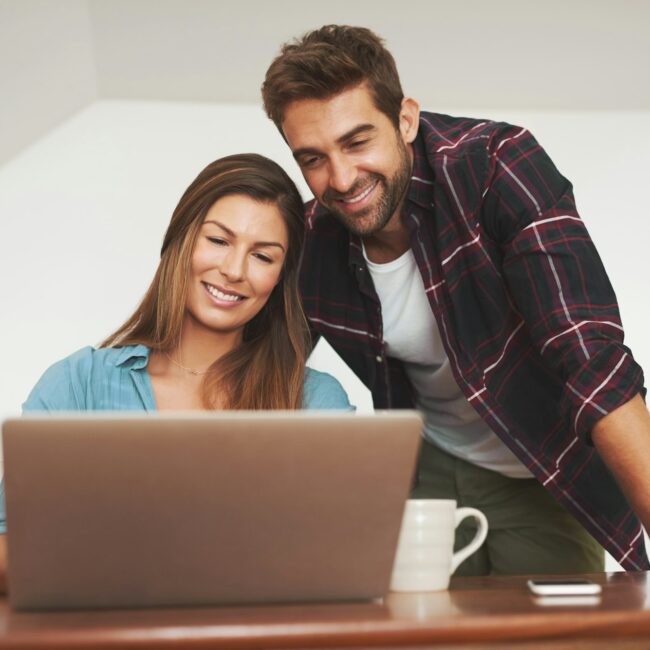 Her home office has the benefit of great company