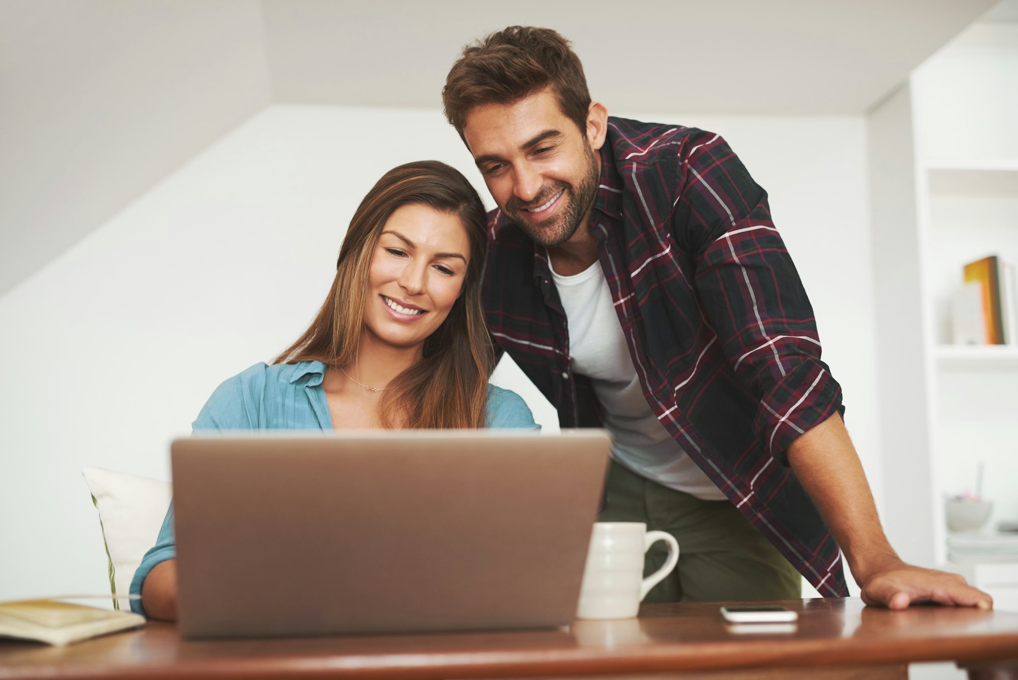 Her home office has the benefit of great company